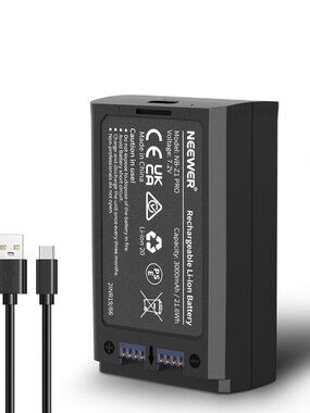 Neewer 7.2V/3000mAh Replacement Li ion Battery for Flash Speedlite